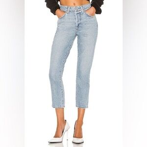 New Lovers and Friends Bradley in Riviera Color High Rise Crop 27 Cotton